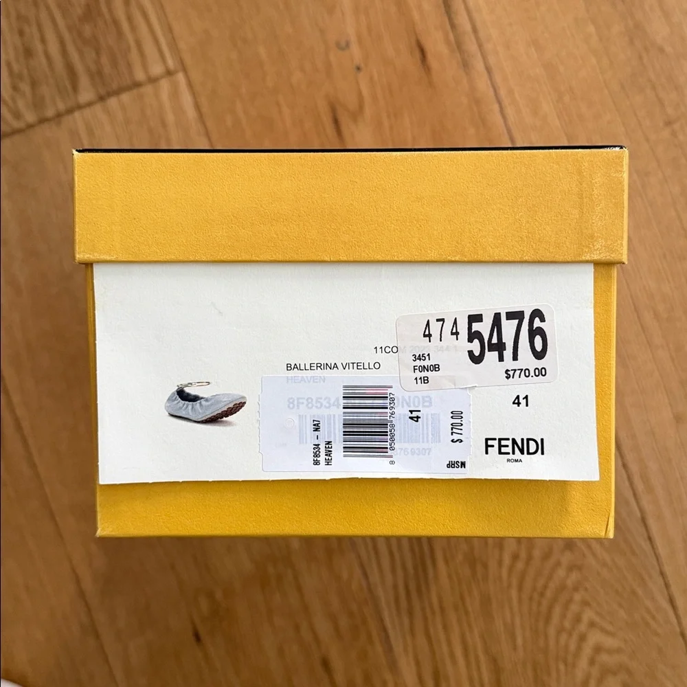 Fendi comes box